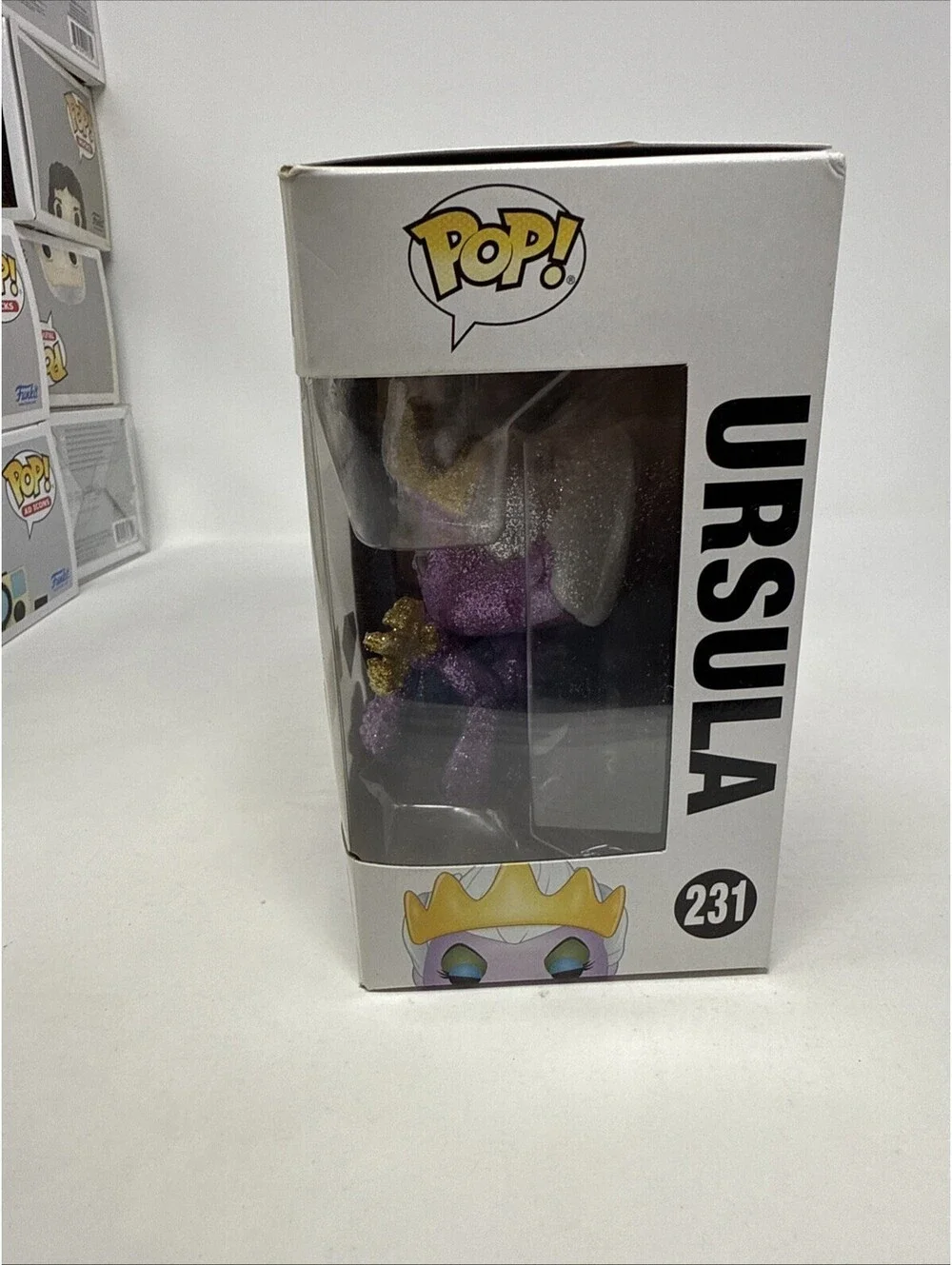 FUNKO POP! Disney Ursula Diamond Glitter Collection Hot Topic Exclusive #231